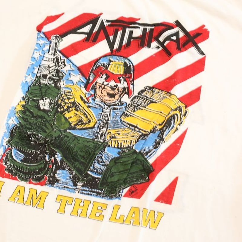 アンスラックス バンドTシャツ Anthrax | Blue アンスラックス バンドTシャツ Anthrax | Blue