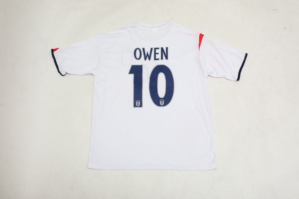イングランド代表 オーウェン #10 サッカーユニフォーム ゲーム イングランド代表 オーウェン #10 サッカーユニフォーム ゲーム