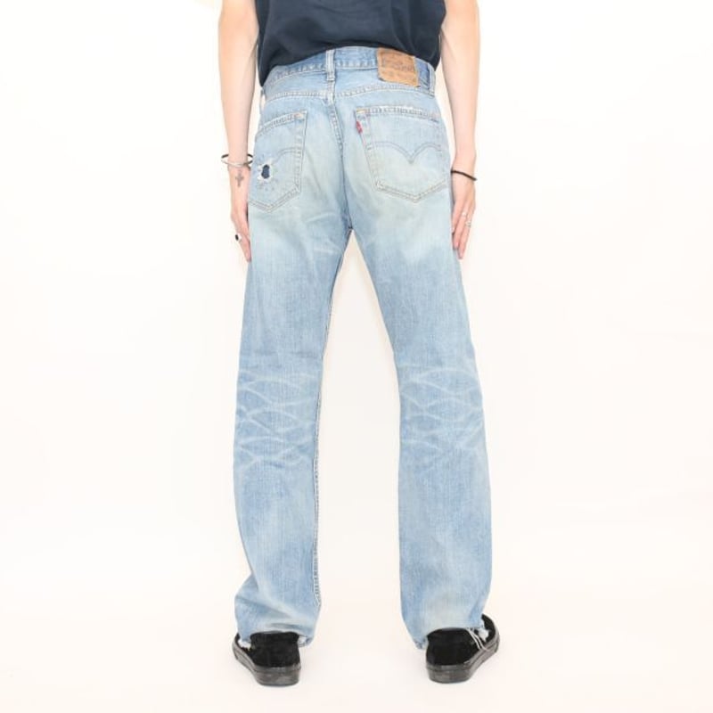 限定品　Levis501 ダメージ加工　リペアデニム　リーバイス501