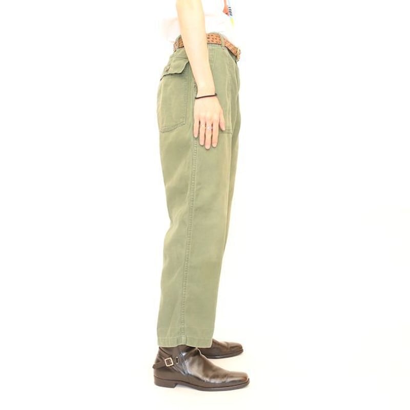 70's U.S.ARMY ベイカーパンツ ジッパー 軍パン Military Utility 70's U.S.ARMY ベイカーパンツ ジッパー 軍パン Military Utility