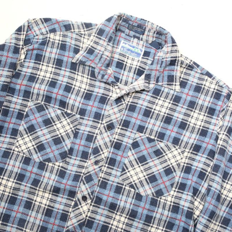 vintage プリントネルシャツ プリネル XL カートコバーン vintage プリントネルシャツ プリネル XL カートコバーン