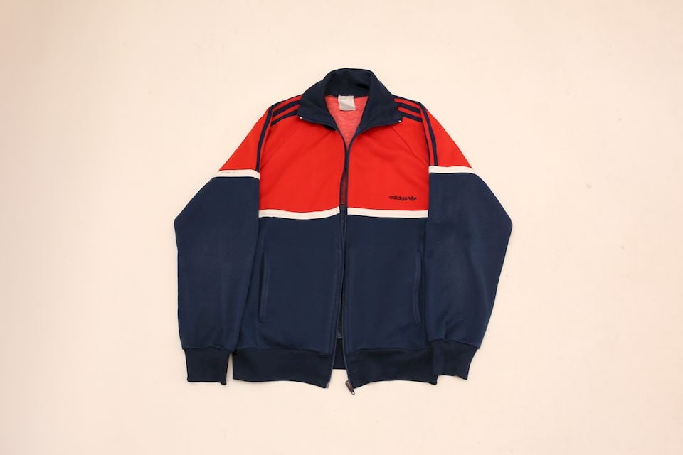 80's アディダス トラックジャケット Adidas Track Jacket# | Blue 80's アディダス トラックジャケット Adidas Track Jacket# | Blue