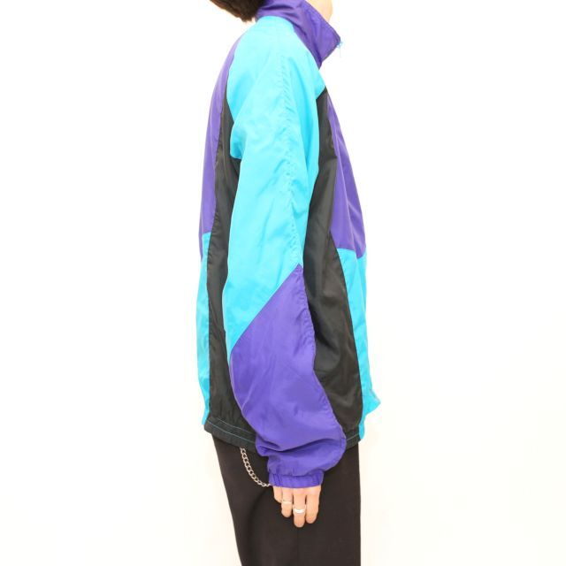 90s ナイキ ナイロンジャケット Nike Nylon Zip Jacket | Blue 90s ナイキ ナイロンジャケット Nike Nylon Zip Jacket | Blue