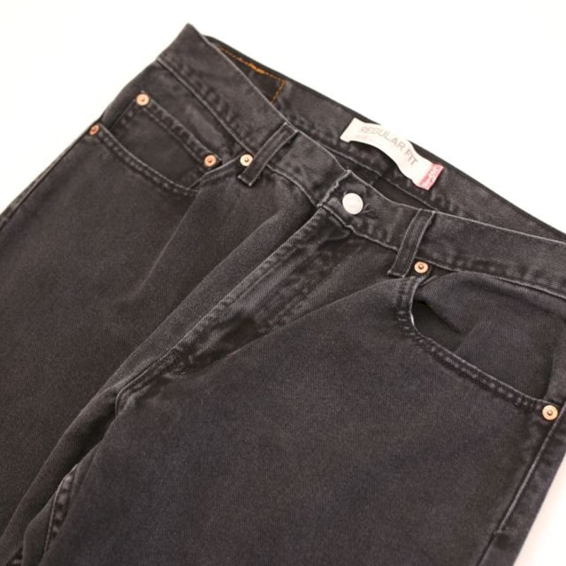 リーバイス 505 ブラックデニムパンツ Levi's Black Denim# | Blue
