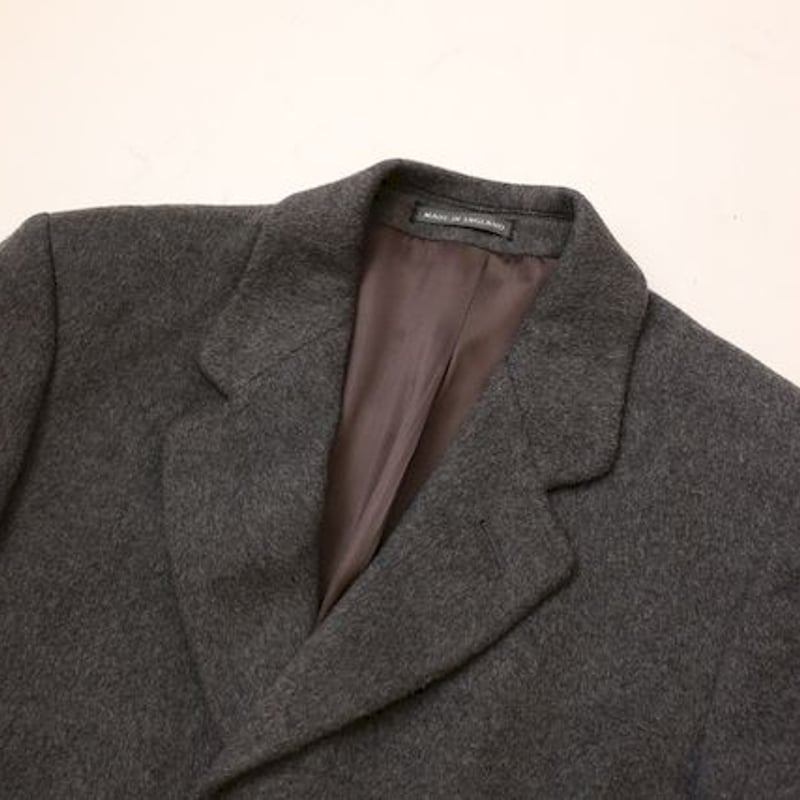 ウール チェスター コート英国製 Wool Chester Coat Made in Engl ウール チェスター コート英国製 Wool Chester Coat Made in Engl