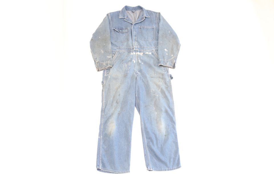 80s USA製 BIGMACビッグマック デニムオーバーオール つなぎ S64 80s