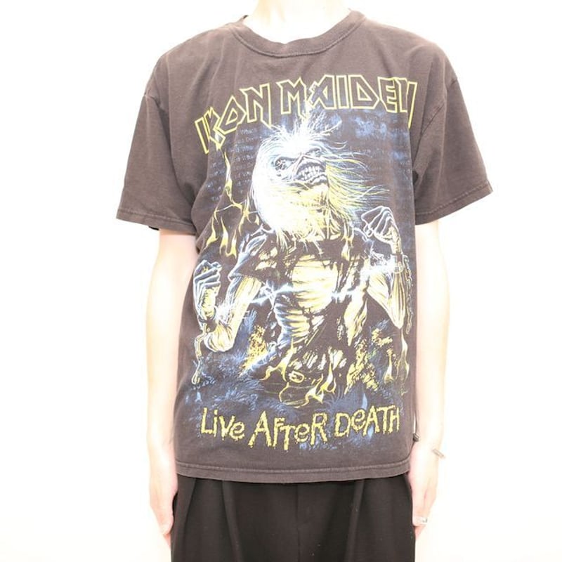 アイアン・メイデン Tシャツ Iron Maiden T-shirt# | Blue