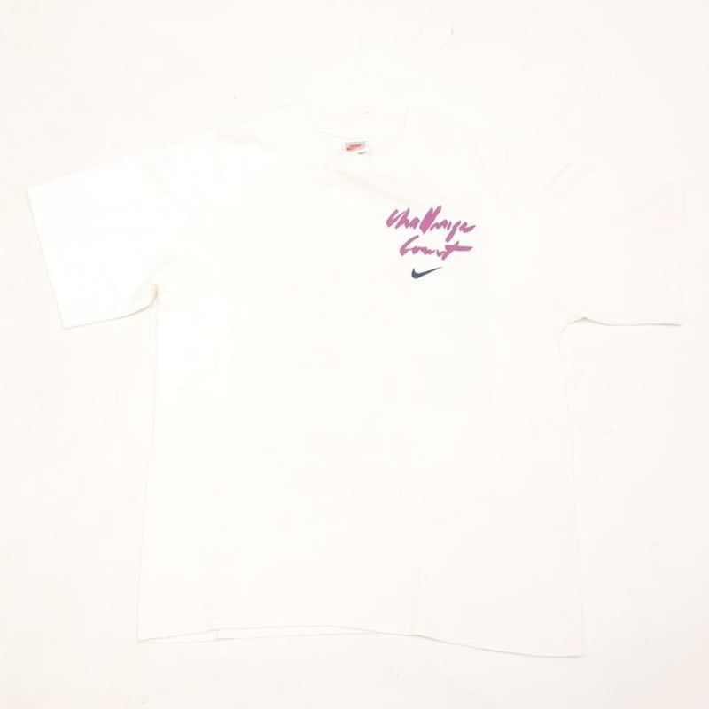 ナイキアンドレ・アガシ90sビンテージ ホワイト TシャツMadein USA NIKE（ナイキ）の「【ヴィンテージ古着】90's NIKE / ナイキ