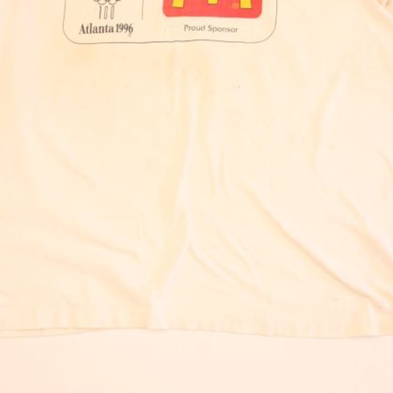 90sアトランタ五輪×マクドナルド Tシャツ 90's Atlanta Olympics