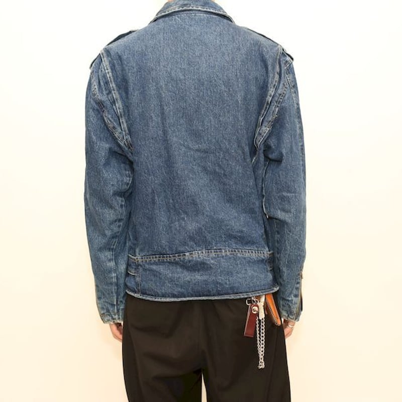 ゲス デニム ライダースジャケット GUESS Riders Jacket # | Blue