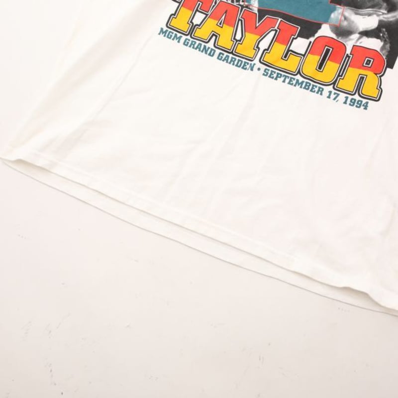 超希少★90s ボクシング チャベスVSテーラー 第2戦 半袖Tシャツ 黒 L 超希少☆90s ボクシング チャベスVSテーラー 第2戦 半袖Tシャツ 黒 L