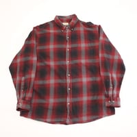 チェック ネルシャツ Checkered Flannel Shirt＃