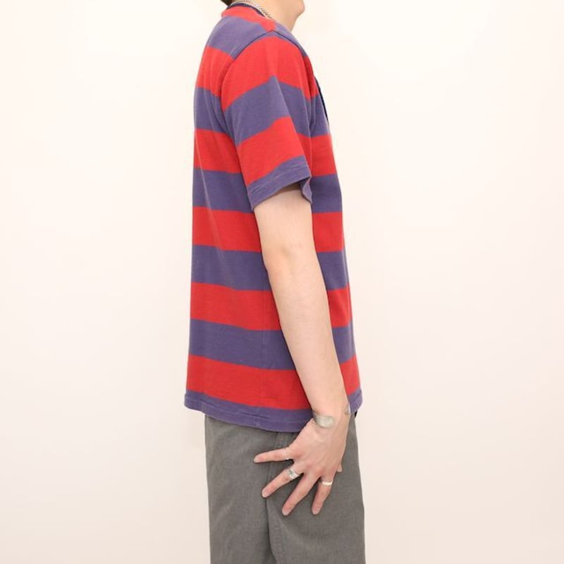 ヴィンテージ ボーダー Tシャツ Vintage Border T-Shirt # | Blue