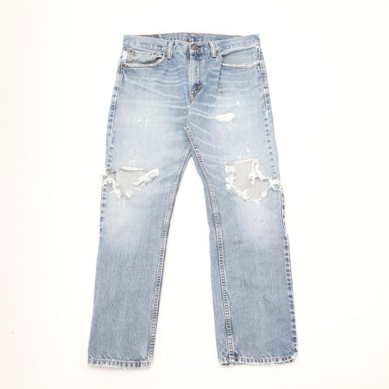 開店記念セール！ Levi's505 デニム ダメージ 505 リーバイス Denim Blue | Pants パンツ