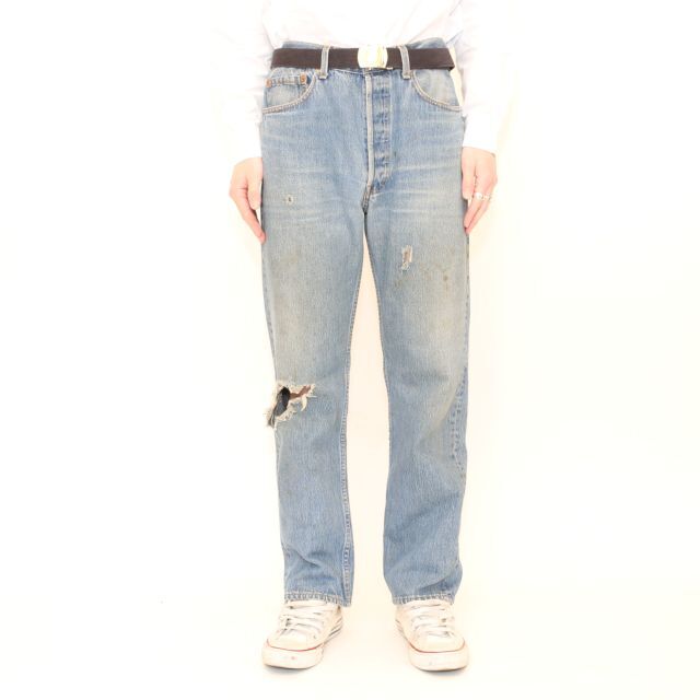 90s リーバイス 501 ダメージデニム パンツ Levi's 501 Made in 90s リーバイス 501 ダメージデニム パンツ Levi's 501 Made in