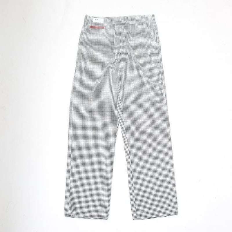 千鳥柄 ワークパンツ Houndstooth Work Pants# | Blue