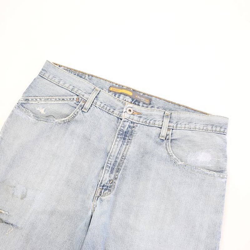 リーバイス シルバータブ バギー ダメージデニム Levi's Silver リーバイス シルバータブ バギー ダメージデニム Levi's Silver