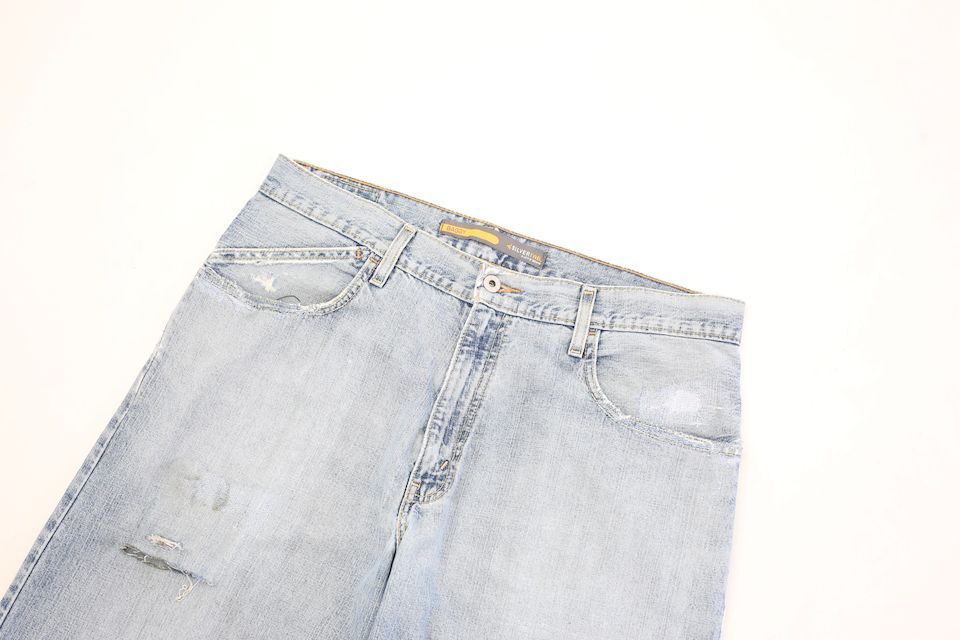 リーバイス シルバータブ バギー ダメージデニム Levi's Silver リーバイス シルバータブ バギー ダメージデニム Levi's Silver
