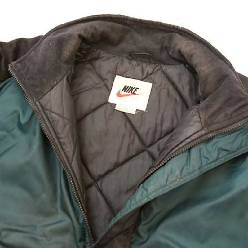 90s ナイキ ハーフジップ ナイロンジャケット Nike Nylon Jacket# | Blue