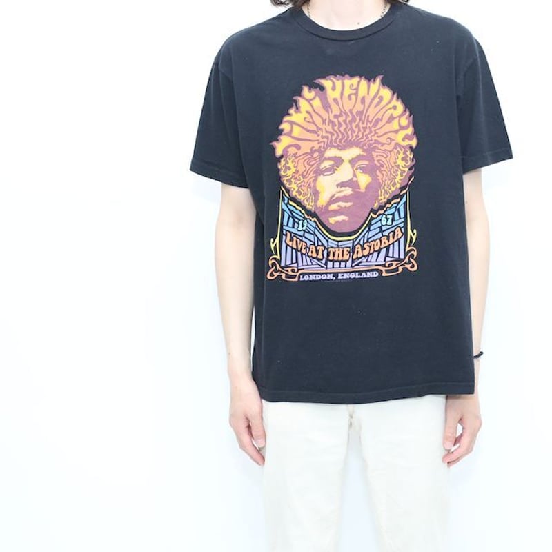 ジミ・ヘンドリックス Tシャツ Jimi Hendrix# | Blue