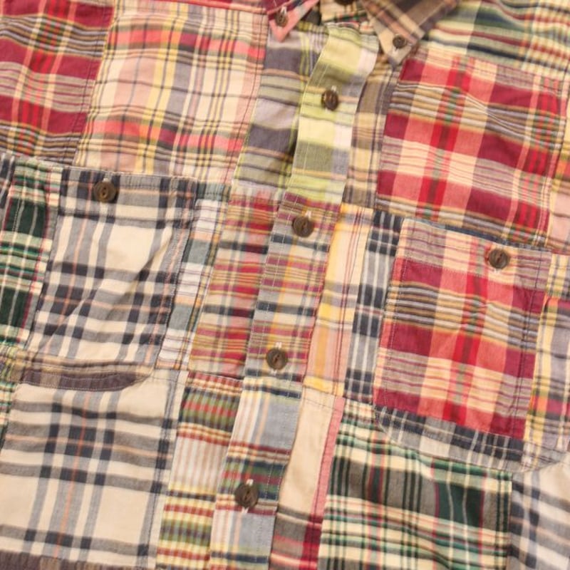 ラルフローレン パッチワーク 半袖シャツ Ralph Lauren ラルフローレン パッチワーク 半袖シャツ Ralph Lauren