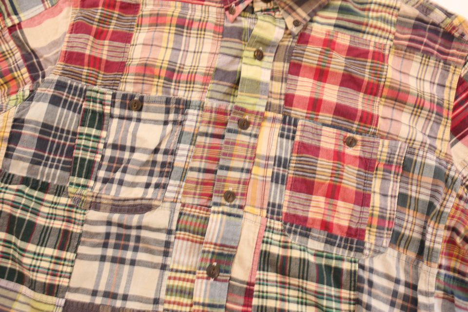 ラルフローレン パッチワーク 半袖シャツ Ralph Lauren Patchwork S\S...