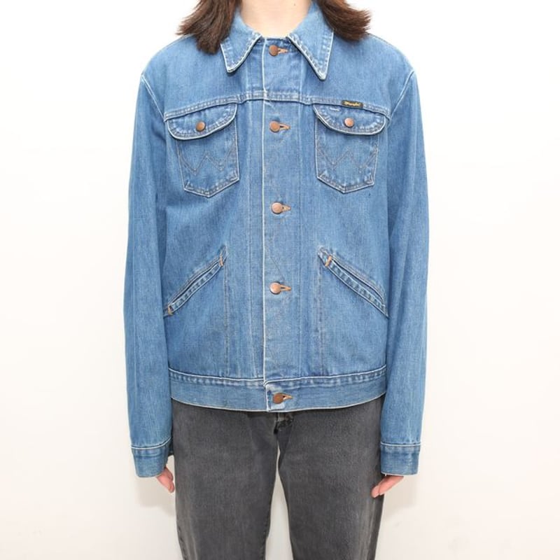 80's ラングラー デニムジャケット Wrangler 74136NV Denim Jack 80's ラングラー デニムジャケット Wrangler 74136NV Denim Jack
