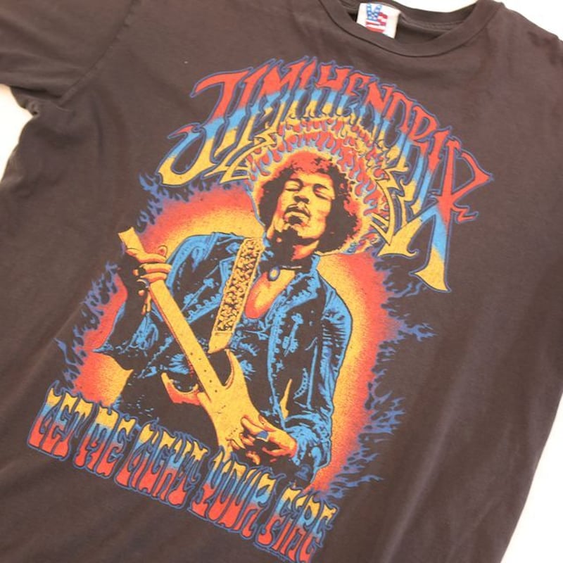 ジミヘンドリックス Tシャツ Jimi Hendrix # | Blue
