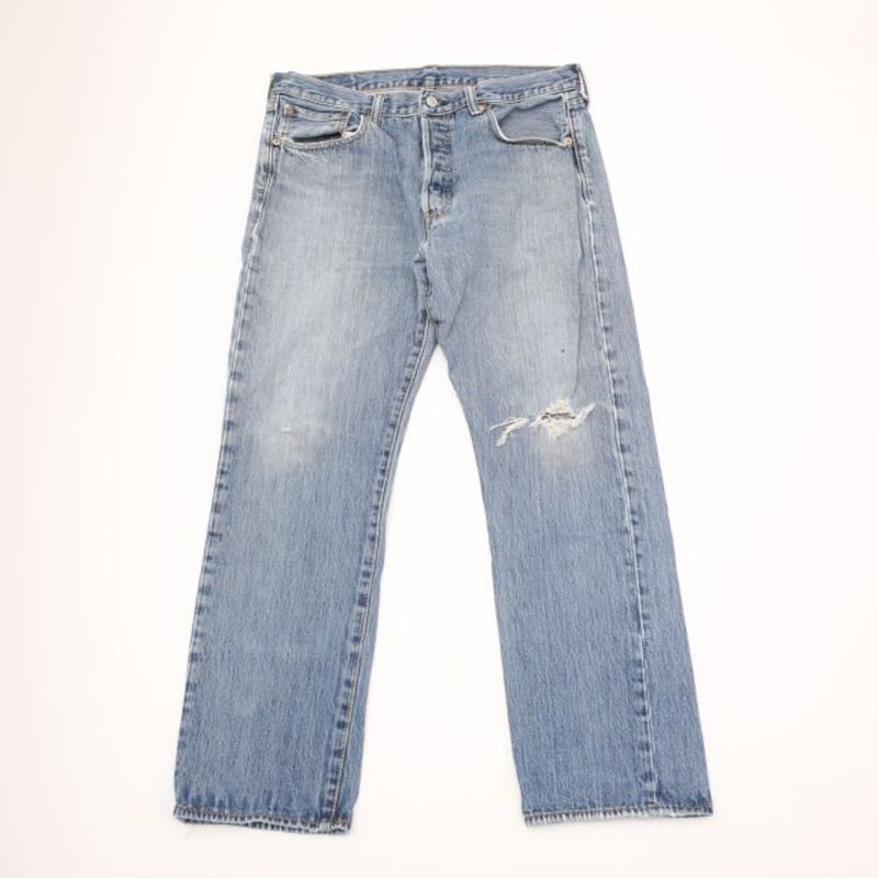 リーバイス501 ダメージ デニム Levi's 501 Damage Denim | Blue