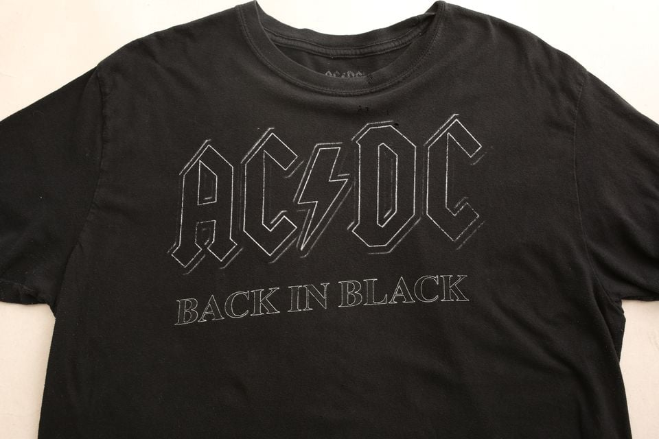 【AC/DC】Tシャツ⑥ Lサイズ ACDC short sleeve Print Tshirts ユニセックス男女兼用ACDC