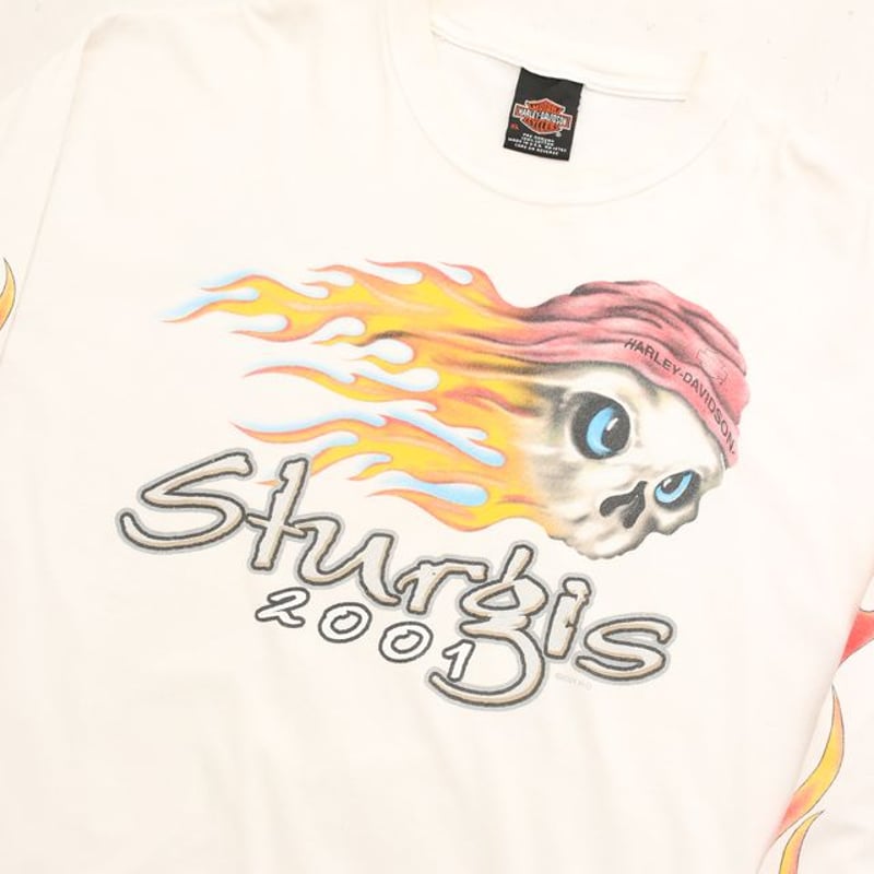 ハーレーダビッドソン ロンT アメリカ製 01年 Harley Davidson L