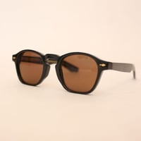 サングラス Canaan Vintage Collection Black Frame Sunglasses#