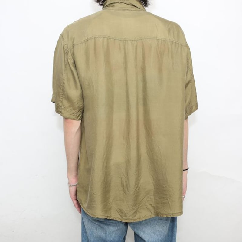 ヴァレンティノ シルク 半袖シャツ Valentino Uomo Silk S/S