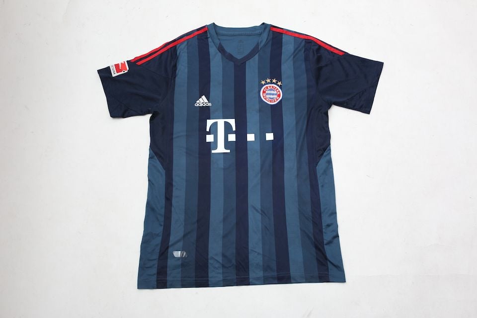 アディダス バイエルン・ミュンヘン 13/14 サッカーユニフォーム ゲームシャツ Adidas Bayern Munchen Soccer Game  Shirt