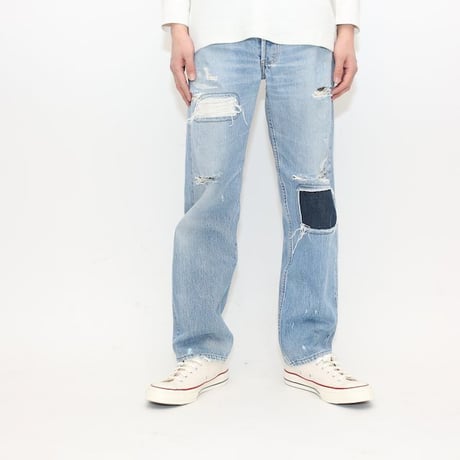 Levi's 501 Repair Denim Pants  Made In USA
