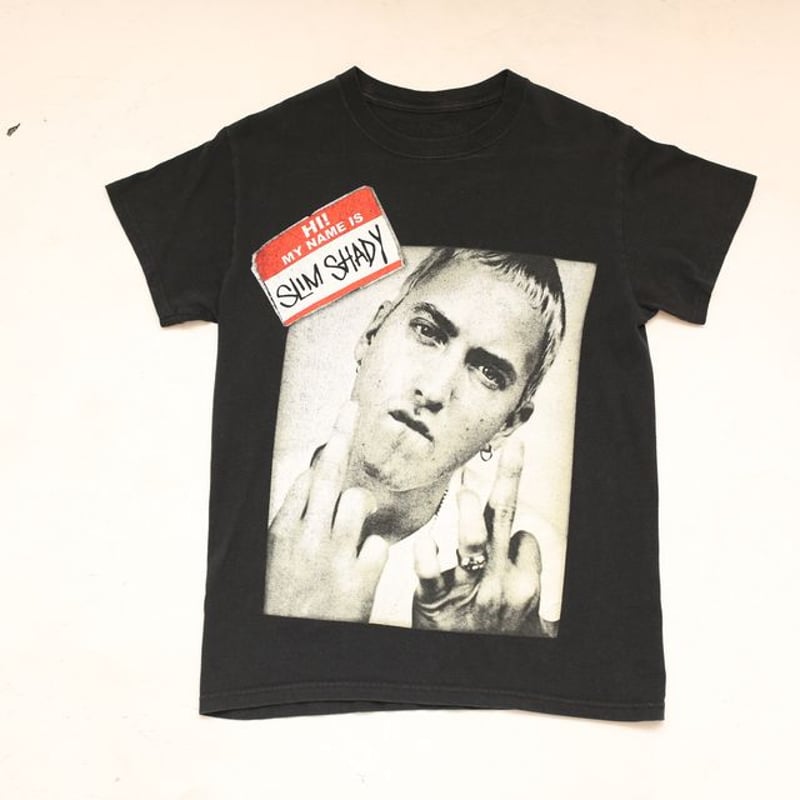 00's エミネム Tシャツ Eminem Slim Shady T-Shirt# | Blue