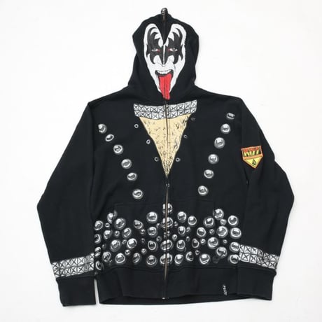 KISS×Volcom ジップ フーディ Zip Hoodie
