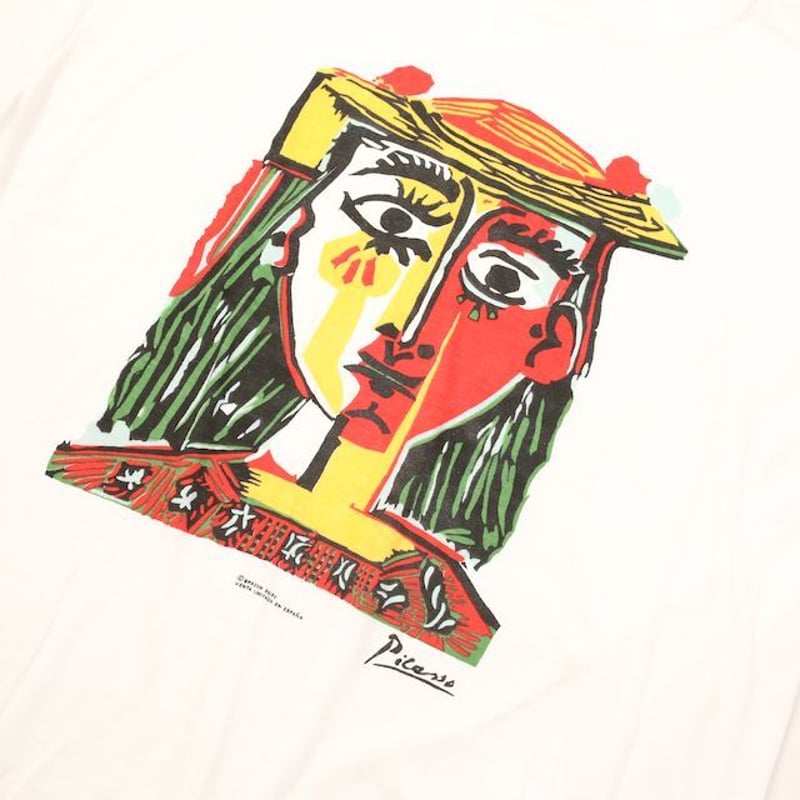 ピカソ アートTシャツ Pablo Picasso# | Blue