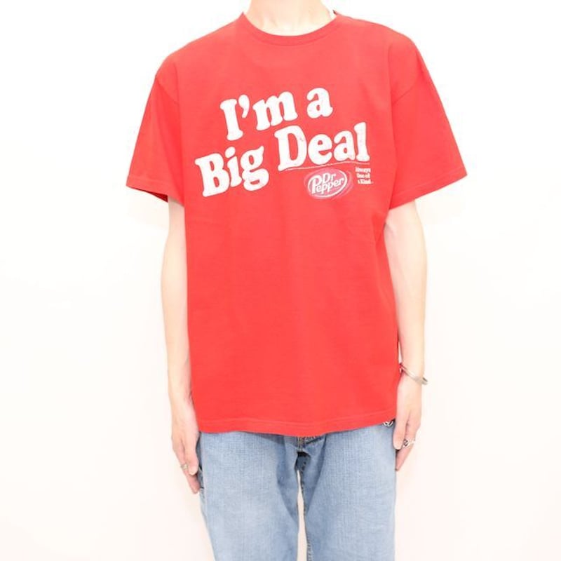 企業T Dr Pepper ドクターペッパー Tシャツ レッド y2k 企業T Dr Pepper ドクターペッパー Tシャツ Mサイズ レッド y2k