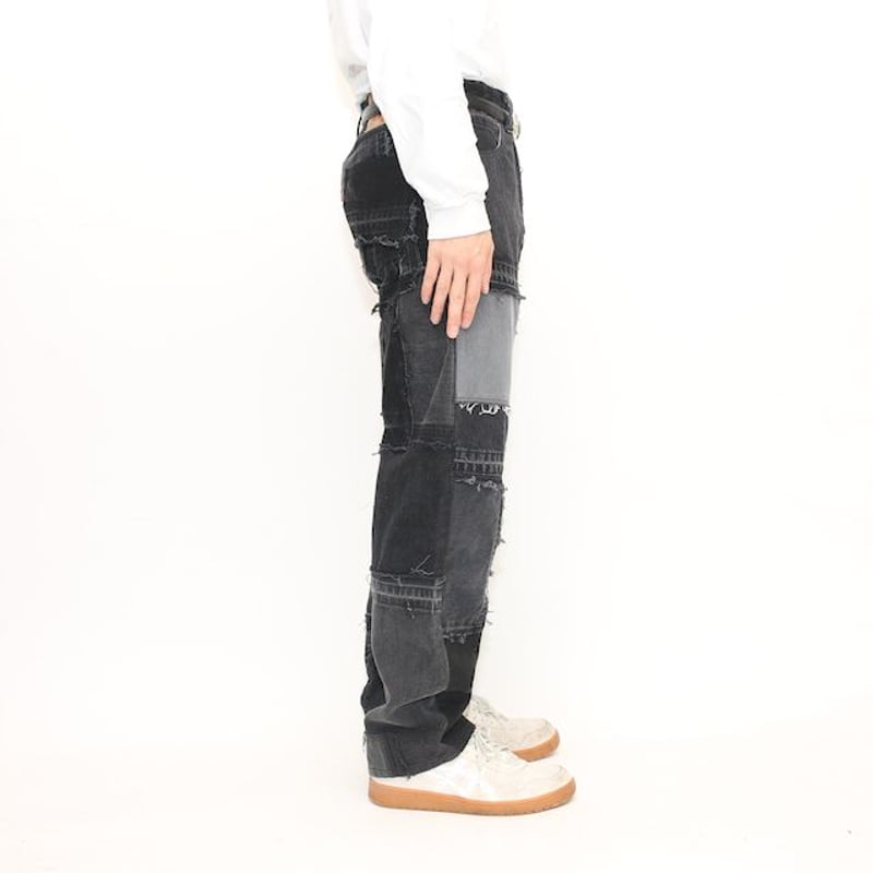 リーバイス パッチワーク リメイク デニムパンツ Levi's リーバイス パッチワーク リメイク デニムパンツ Levi's