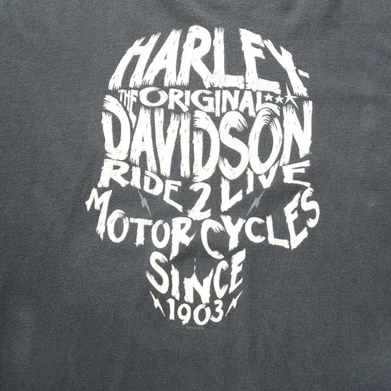 ハーレーダビッドソン ロンT Harley Davidson L/S T-Shirt# | Blue ハーレーダビッドソン ロンT Harley Davidson L/S T-Shirt# | Blue