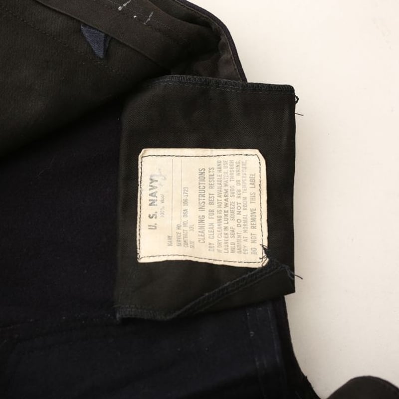 ヴィンテージ ウール セーラーパンツ ネイビー Vintage U.S.NAVY ヴィンテージ ウール セーラーパンツ ネイビー Vintage U.S.NAVY
