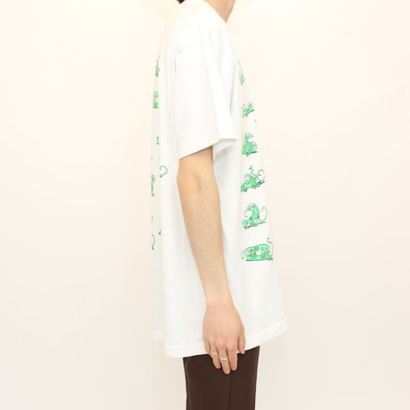 90s カメレオン 四十八手 Tシャツ Chameleon T-shirt | Blue