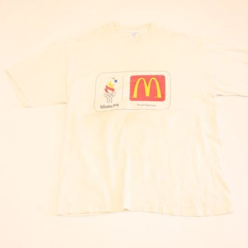 90sアトランタ五輪×マクドナルド Tシャツ 90