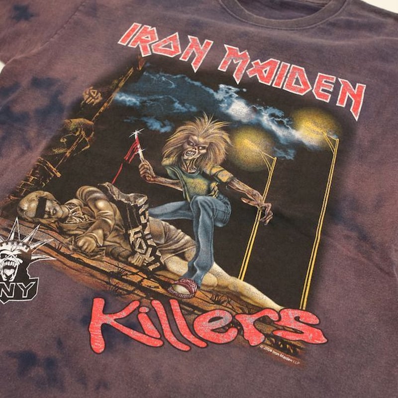 アイアンメイデン バンド Tシャツ Iron Maiden | Blue