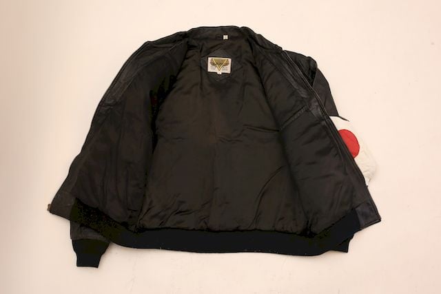 万国旗 レザー ジャケット National Flag Leather Jacket# | Blue