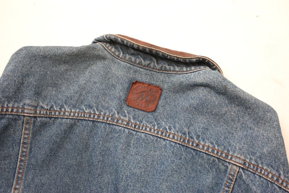 90's マルボロ デニムジャケット Marlboro Denim Trucker Jacke 90's マルボロ デニムジャケット Marlboro Denim Trucker Jacke
