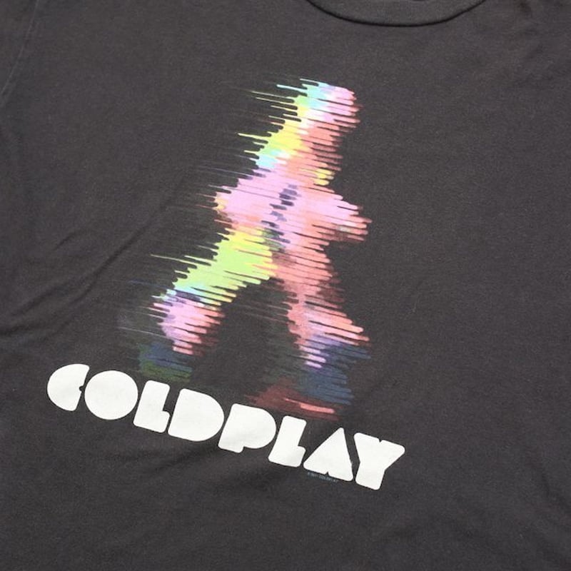 コールドプレイ バンドTシャツ Coldplay # | Blue コールドプレイ バンドTシャツ Coldplay # | Blue