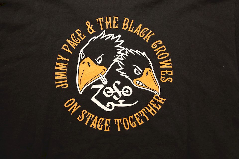 ジミーペイジ & ブラッククロウズ バンドTシャツ Jimmy Page & Black Crowes#