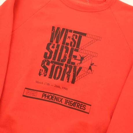 80’s ウエストサイドストーリー ラグラン スウェット West Side Story Raglan Sleeve Sweat #